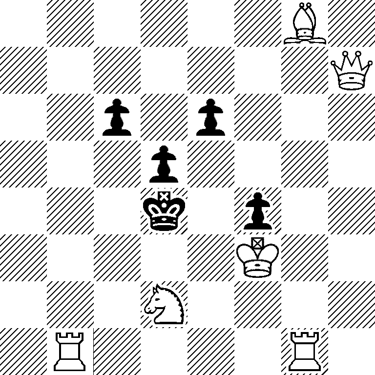 6B1/7Q/2p1p3/3p4/3k1p2/5K2/3N4/1R4R1