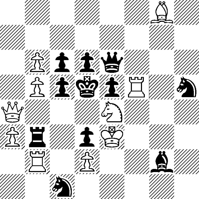 6B1/8/1Pppq3/1PpkpR1n/Q3N3/Pr1pK3/1R1P2b1/2n5