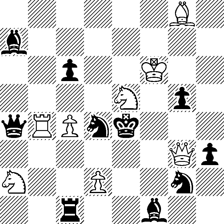 6B1/b7/2p2K2/4N1p1/qRPnk3/6Qp/N2P2n1/2r2b2