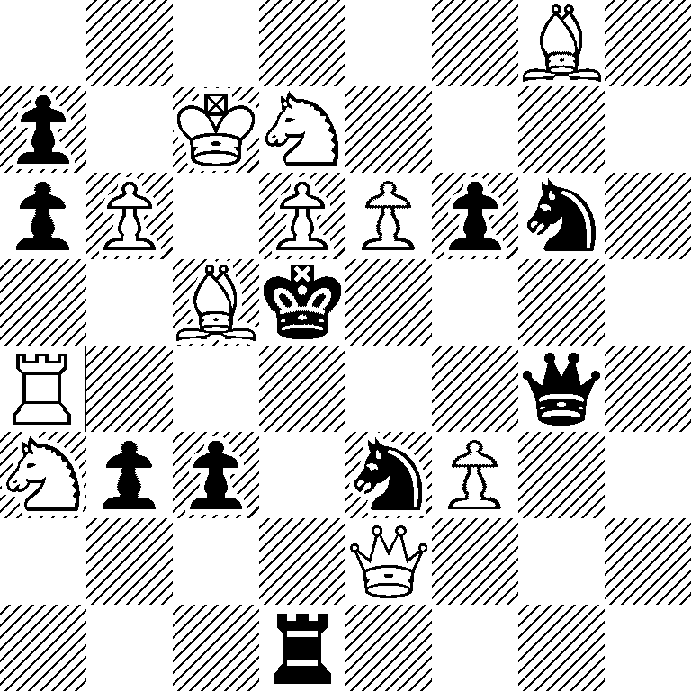 6B1/p1KN4/pP1PPpn1/2Bk4/R5q1/Npp1nP2/4Q3/3r4