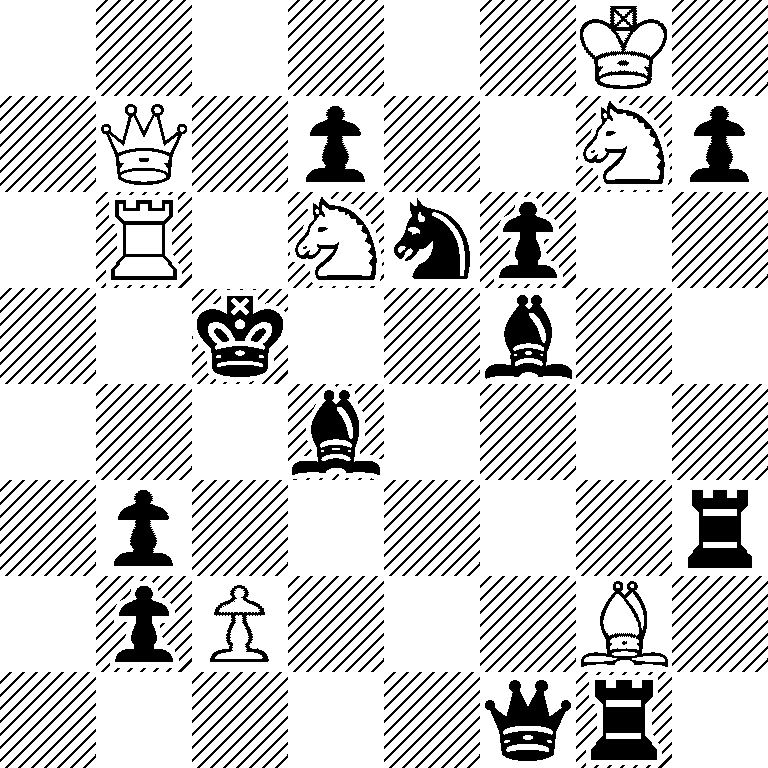 6K1/1Q1p2Np/1R1Nnp2/2k2b2/3b4/1p5r/1pP3B1/5qr1