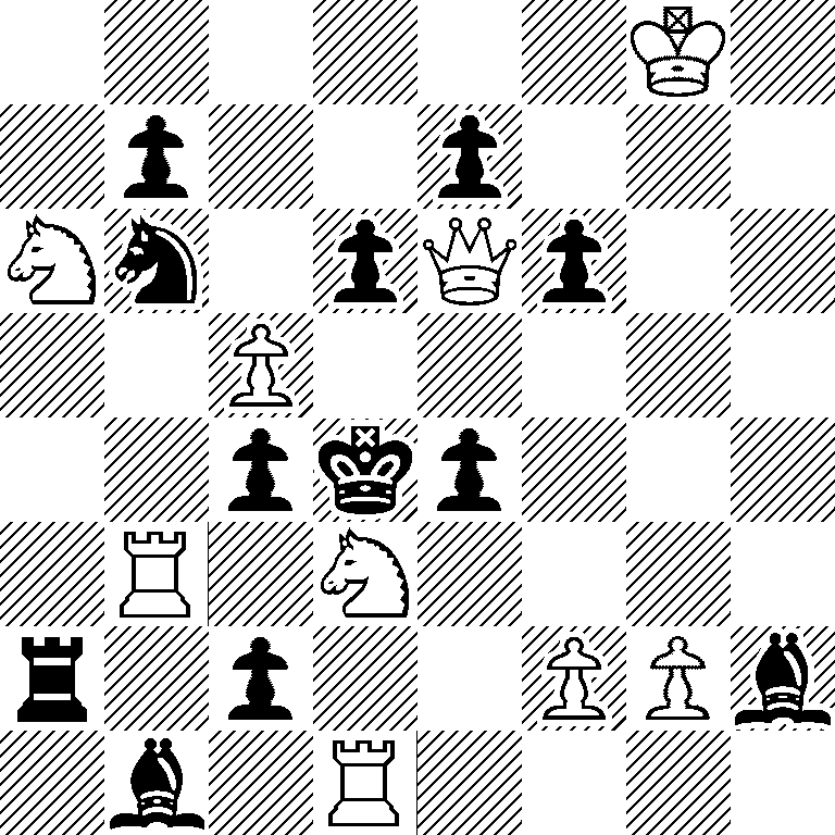 6K1/1p2p3/Nn1pQp2/2P5/2pkp3/1R1N4/r1p2PPb/1b1R4