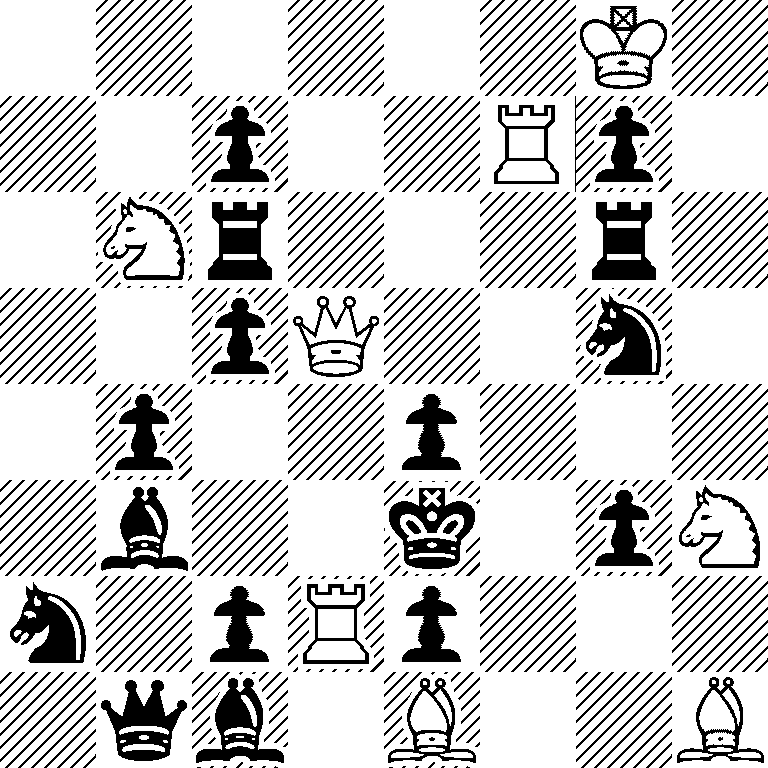 6K1/2p2Rp1/1Nr3r1/2pQ2n1/1p2p3/1b2k1pN/n1pRp3/1qb1B2B