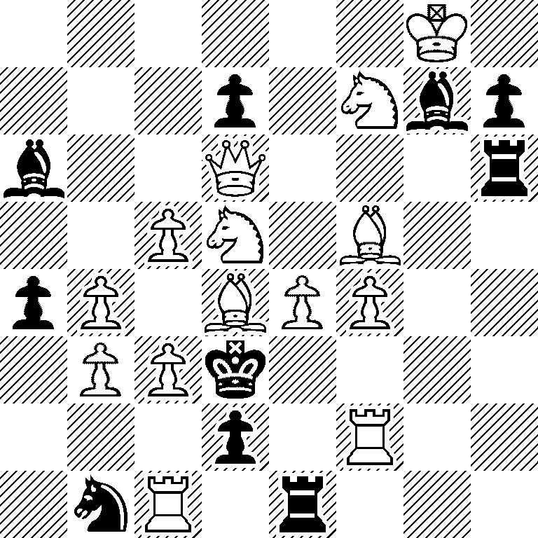 6K1/3p1Nbp/b2Q3r/2PN1B2/pP1BPP2/1PPk4/3p1R2/1nR1r3