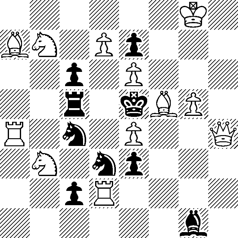 6K1/BN1Pp3/2p1P3/2r1kBP1/R1n1P2Q/1N1np3/2pR4/6b1