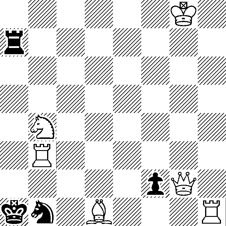 6K1/r7/8/8/1N6/1R6/5pQ1/kn1B3R