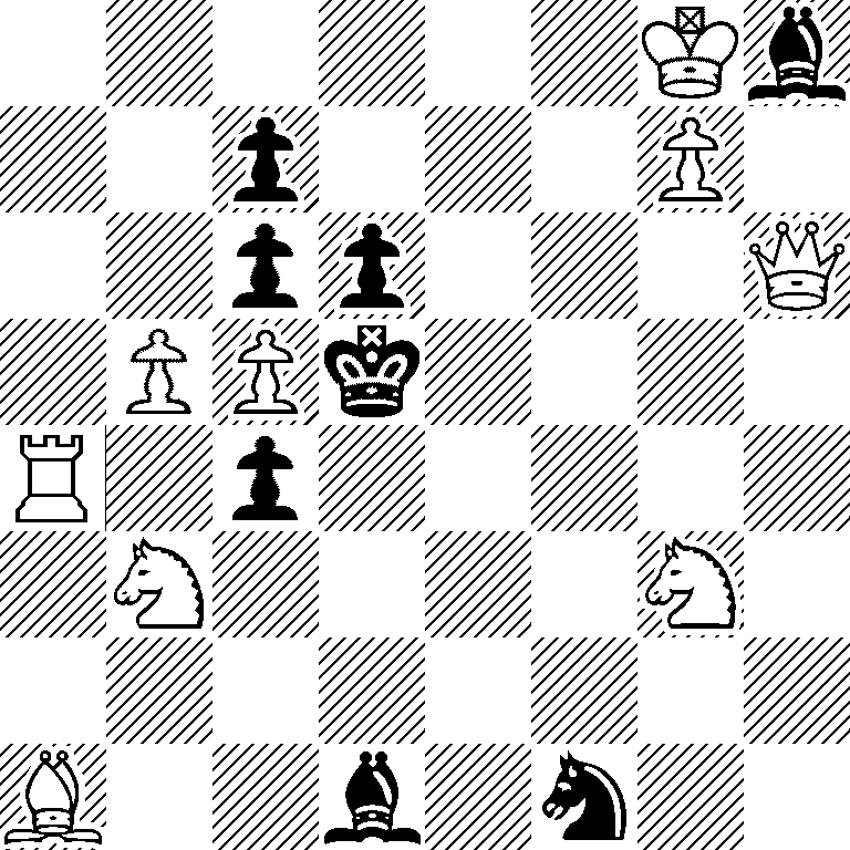 6Kb/2p3P1/2pp3Q/1PPk4/R1p5/1N4N1/8/B2b1n2