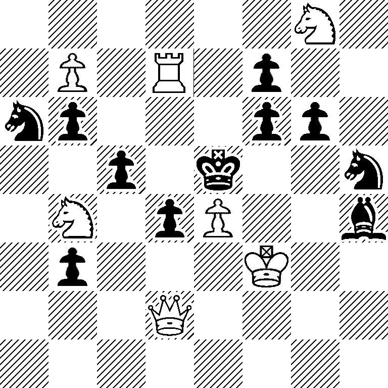 6N1/1P1R1p2/np3pp1/2p1k2n/1N1pP2b/1p3K2/3Q4/8