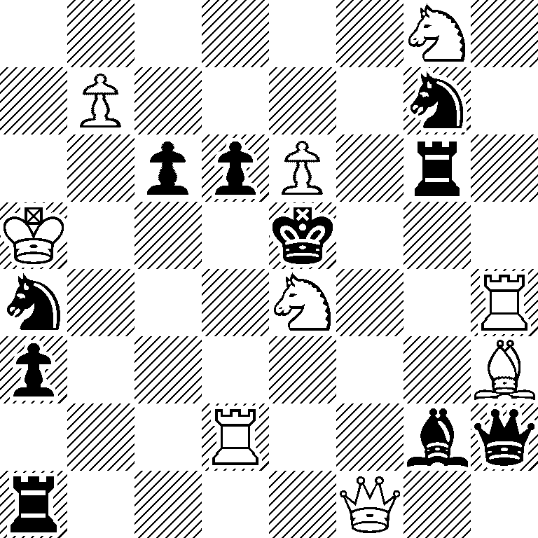 6N1/1P4n1/2ppP1r1/K3k3/n3N2R/p6B/3R2bq/r4Q2