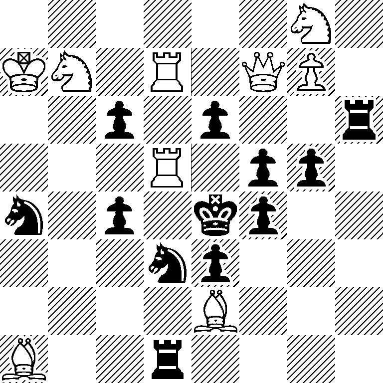 6N1/KN1R1QP1/2p1p2r/3R1pp1/n1p1kp2/3np3/4B3/B2r4