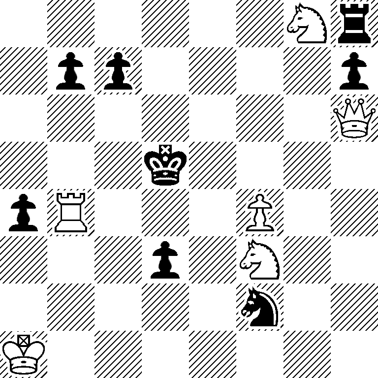 6Nr/1pp4p/7Q/3k4/pR3P2/3p1N2/5n2/K7