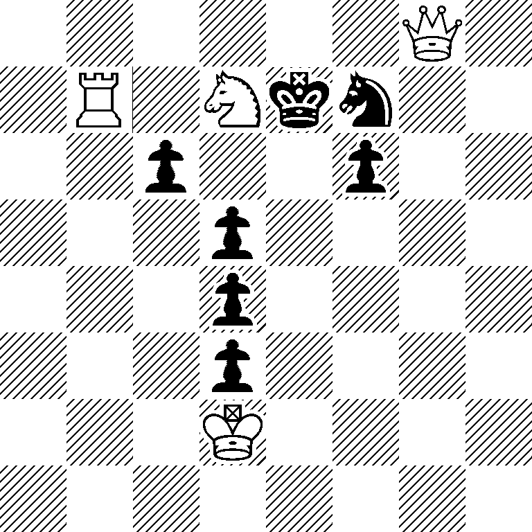 6Q1/1R1Nkn2/2p2p2/3p4/3p4/3p4/3K4/8