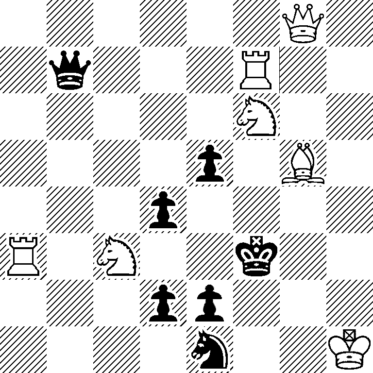 6Q1/1q3R2/5N2/4p1B1/3p4/R1N2k2/3pp3/4n2K