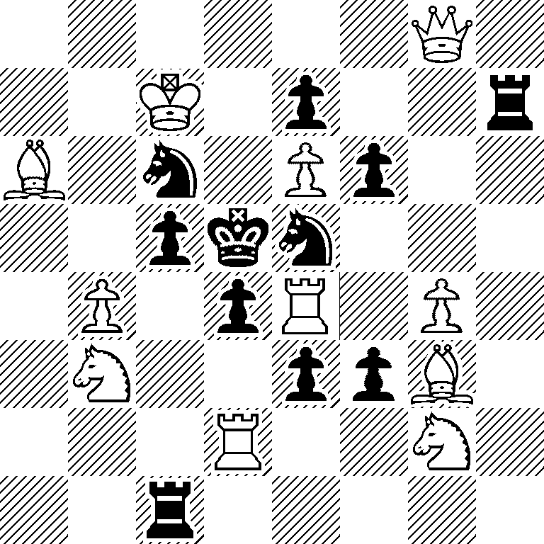 6Q1/2K1p2r/B1n1Pp2/2pkn3/1P1pR1P1/1N2ppB1/3R2N1/2r5