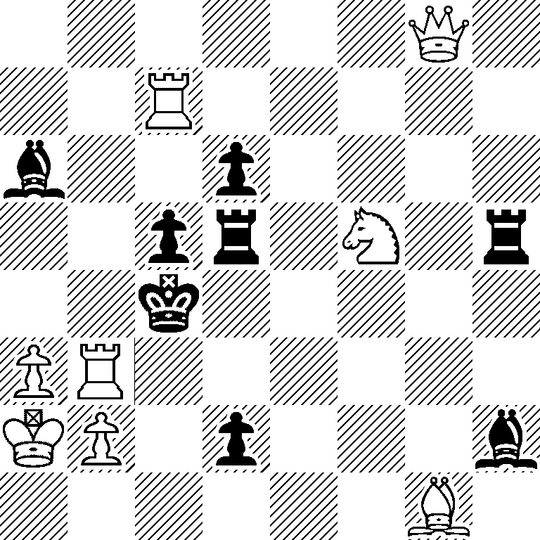 6Q1/2R5/b2p4/2pr1N1r/2k5/PR6/KP1p3b/6B1