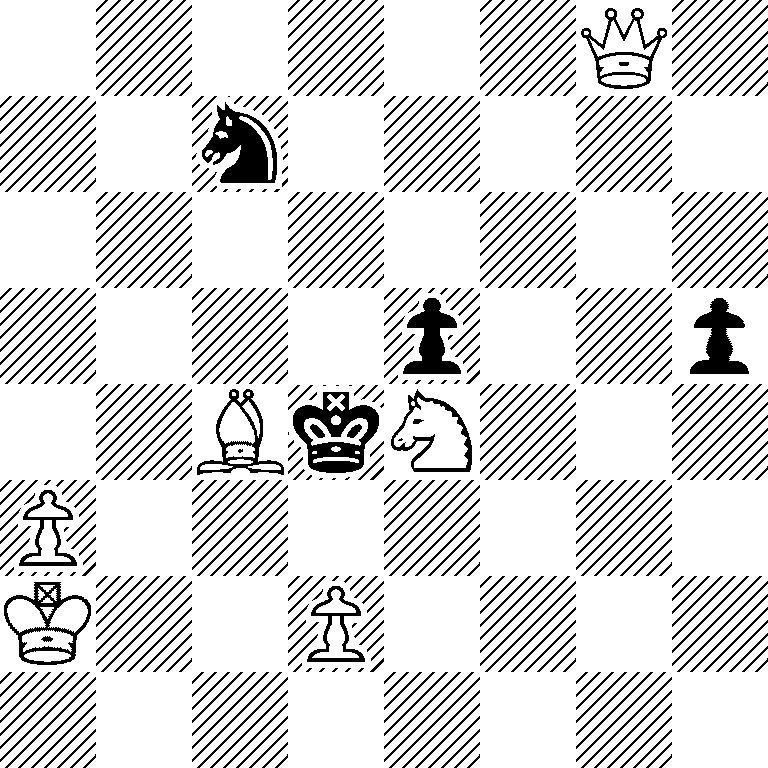 6Q1/2n5/8/4p2p/2BkN3/P7/K2P4/8