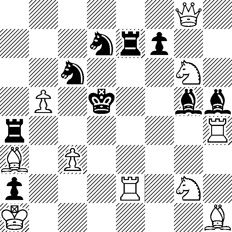 6Q1/3nrp2/2n3N1/1P1k2bb/r6R/B1P5/p3R1N1/K6B