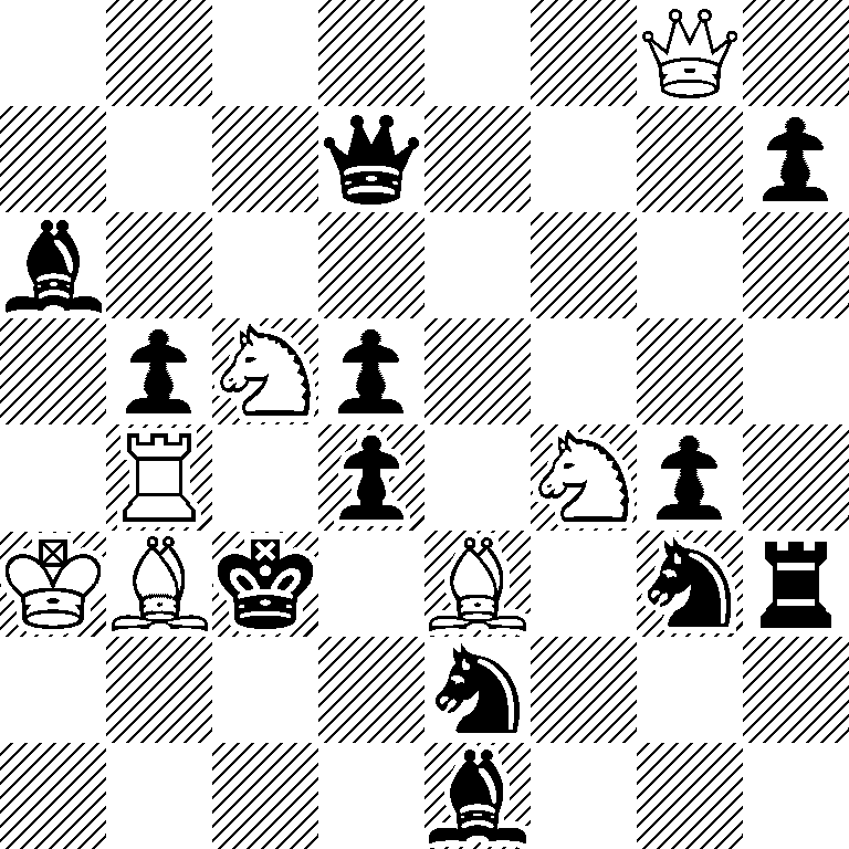 6Q1/3q3p/b7/1pNp4/1R1p1Np1/KBk1B1nr/4n3/4b3