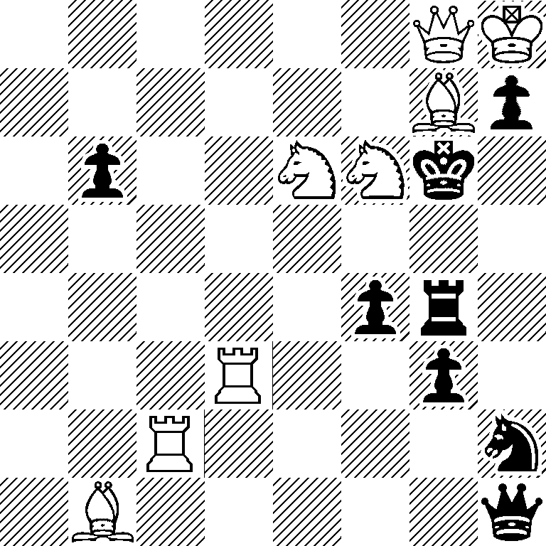 6QK/6Bp/1p2NNk1/8/5pr1/3R2p1/2R4n/1B5q