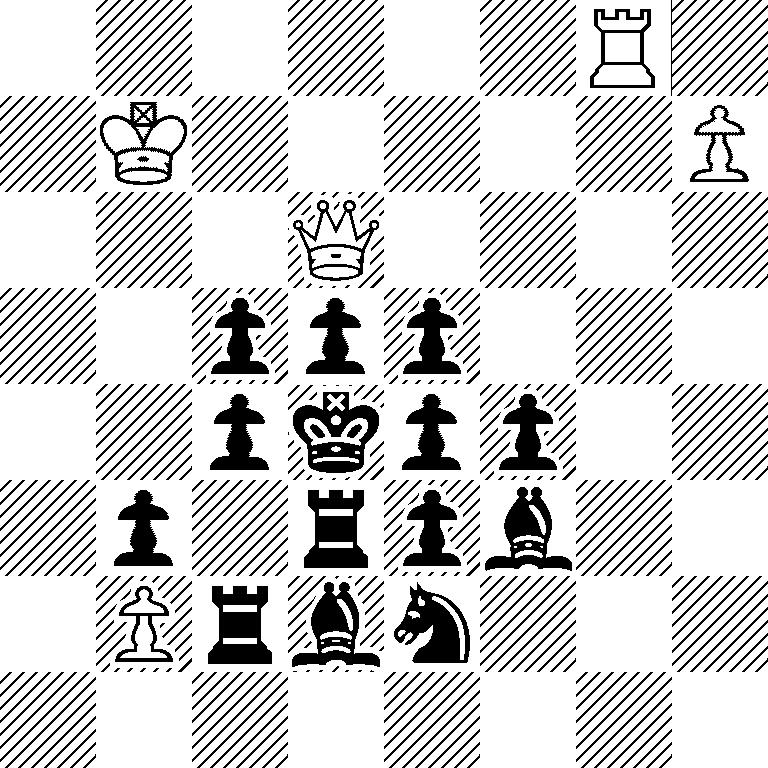 6R1/1K5P/3Q4/2ppp3/2pkpp2/1p1rpb2/1Prbn3/8