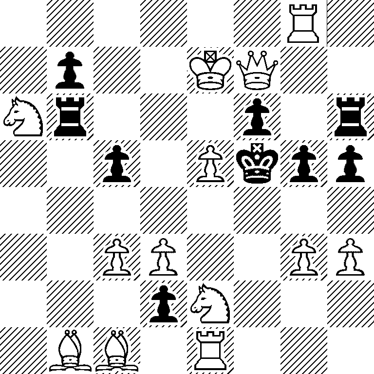 6R1/1p2KQ2/Nr3p1r/2p1Pkpp/8/2PP2PP/3pN3/1BB1R3