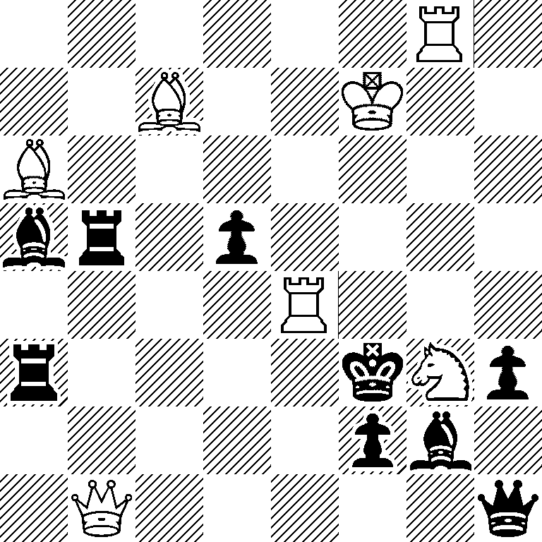6R1/2B2K2/B7/br1p4/4R3/r4kNp/5pb1/1Q5q