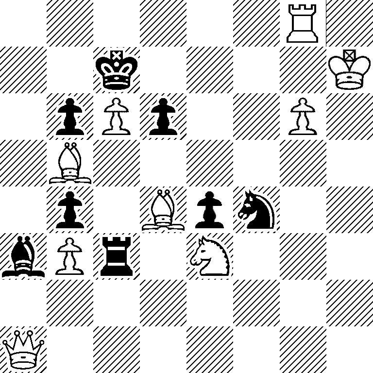 6R1/2k4K/1pPp2P1/1B6/1p1Bpn2/bPr1N3/8/Q7