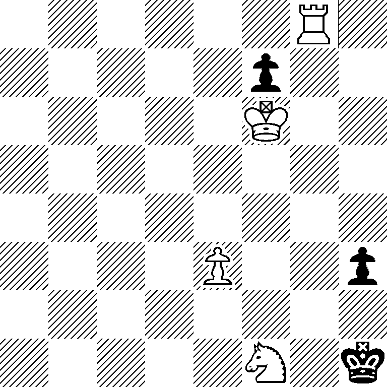 6R1/5p2/5K2/8/8/4P2p/8/5N1k