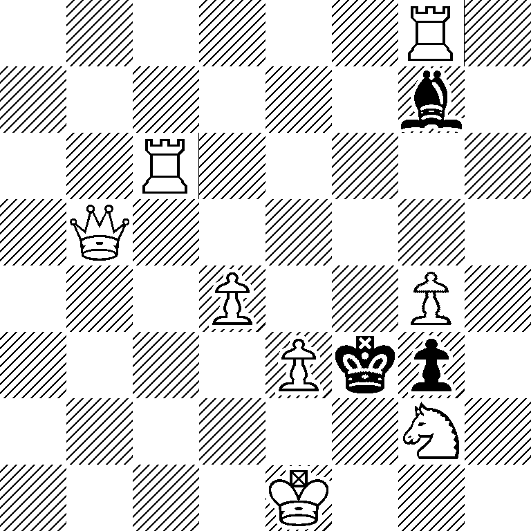 6R1/6b1/2R5/1Q6/3P2P1/4Pkp1/6N1/4K3