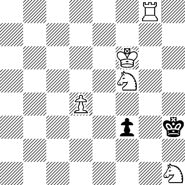 6R1/8/5K2/5N2/3P4/5p1k/8/7N