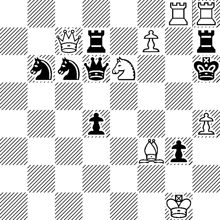 6RR/2Qr1P1r/1nnqN2k/8/3p3P/5Bp1/8/6K1