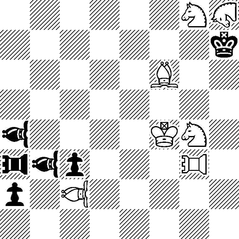 6S*3S/7k/5B2/8/*3b4KS1/*3r*3bp3*3R1/p1*3B5/8