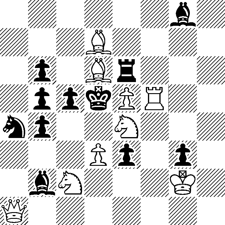 6b1/3B4/1p1Br3/1ppkPR2/np2N3/3Pp1p1/1bN3K1/Q7