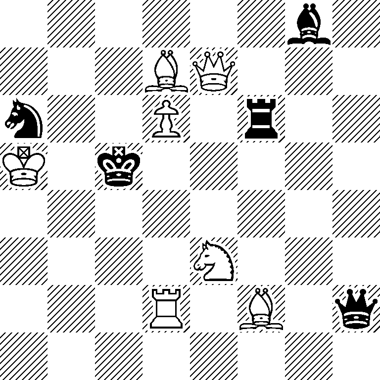6b1/3BQ3/n2P1r2/K1k5/8/4N3/3R1B1q/8