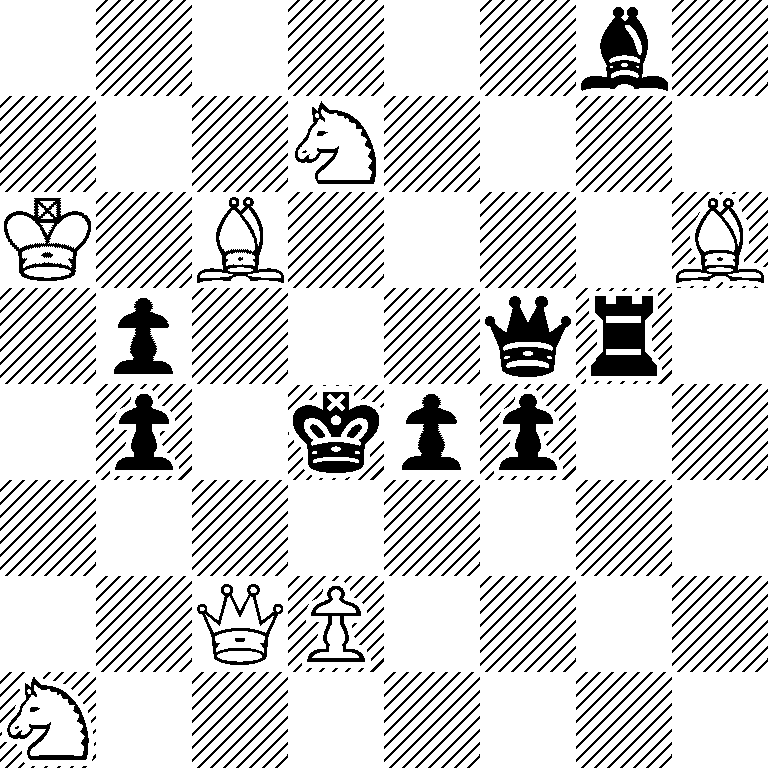 6b1/3N4/K1B4B/1p3qr1/1p1kpp2/8/2QP4/N7