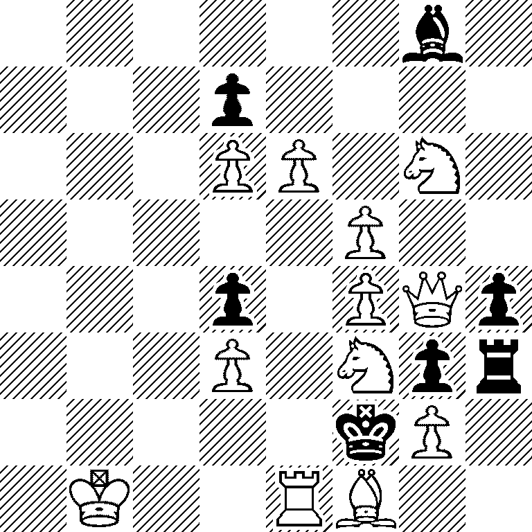 6b1/3p4/3PP1N1/5P2/3p1PQp/3P1Npr/5kP1/1K2RB2