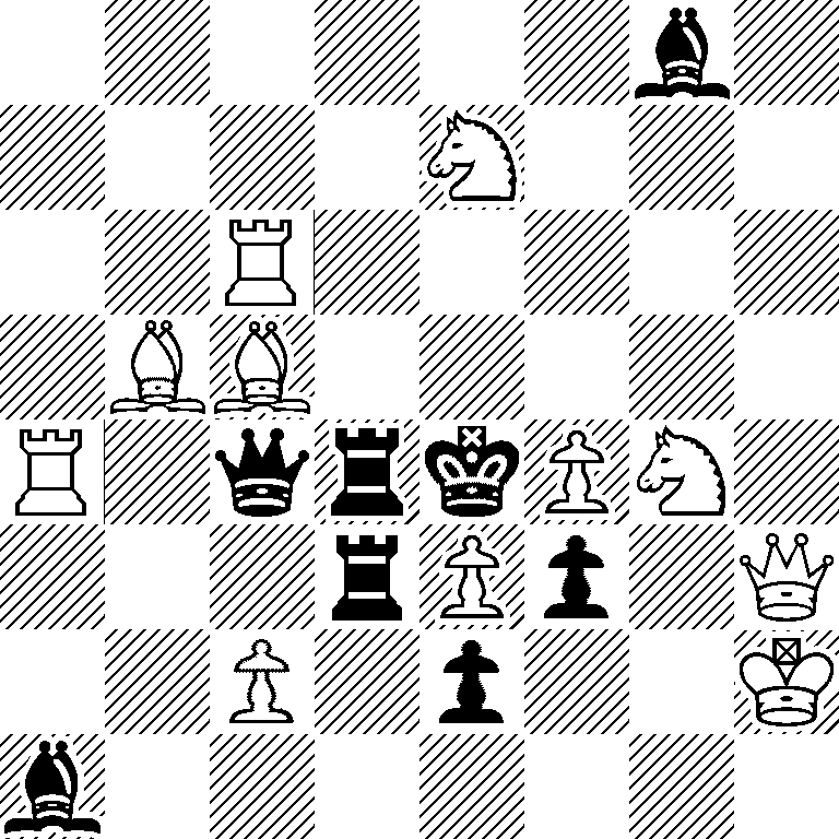 6b1/4N3/2R5/1BB5/R1qrkPN1/3rPp1Q/2P1p2K/b7
