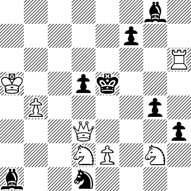 6b1/5p2/7R/K2pk3/1P4p1/3Q3p/3NP1N1/b2n4