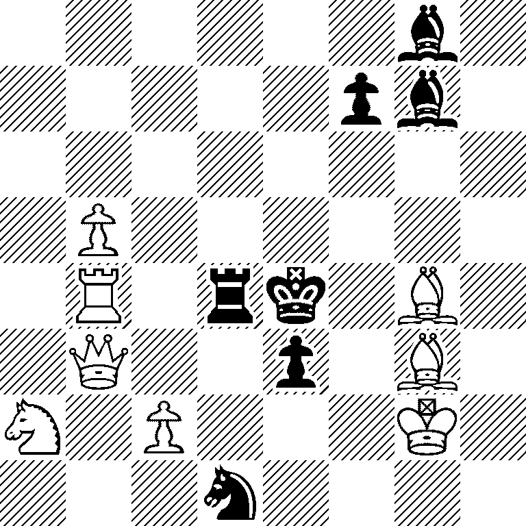 6b1/5pb1/8/1P6/1R1rk1B1/1Q2p1B1/N1P3K1/3n4
