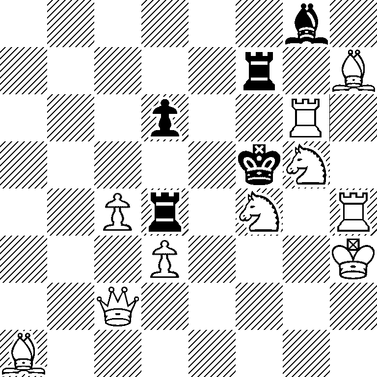 6b1/5r1B/3p2R1/5kN1/2Pr1N1R/3P3K/2Q5/B7