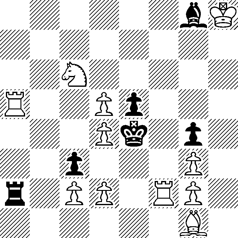 6bK/8/2N5/R2Pp3/3Pk1p1/2p3P1/r1PP1RP1/6B1