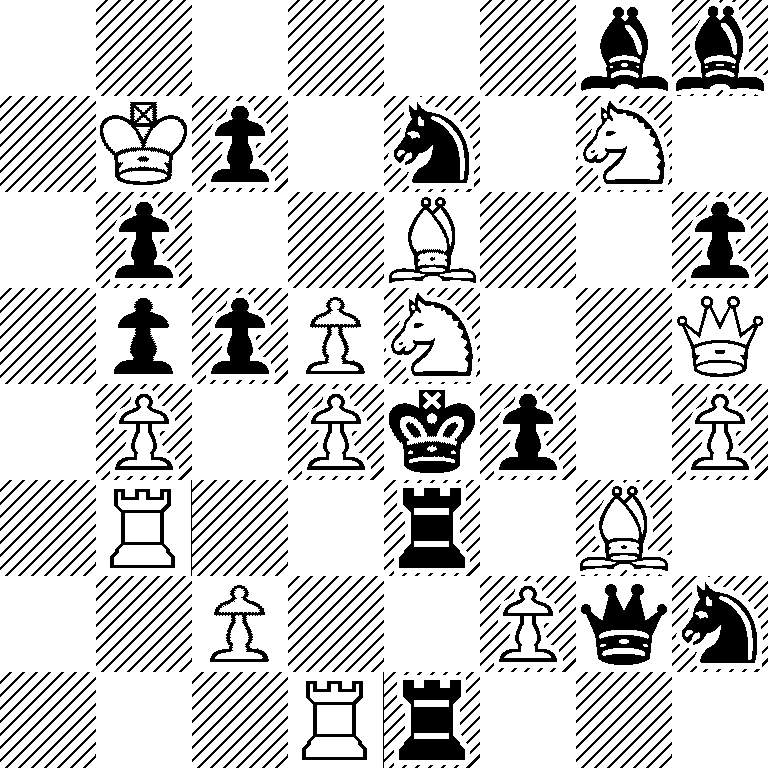 6bb/1Kp1n1N1/1p2B2p/1ppPN2Q/1P1Pkp1P/1R2r1B1/2P2Pqn/3Rr3