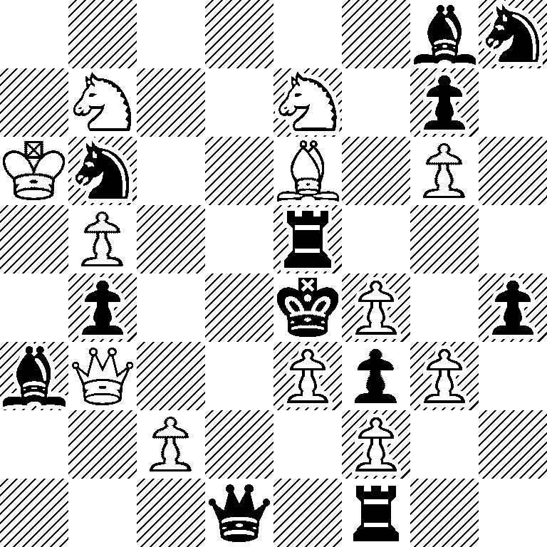 6bn/1N2N1p1/Kn2B1P1/1P2r3/1p2kP1p/bQ2PpP1/2P2P2/3q1r2