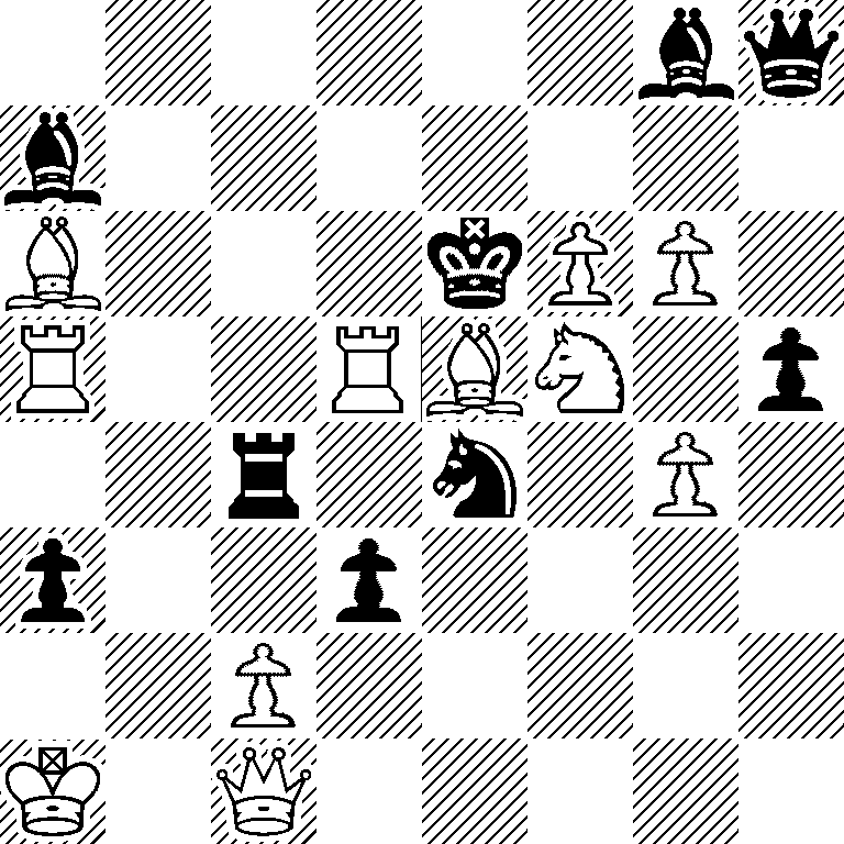 6bq/b7/B3kPP1/R2RBN1p/2r1n1P1/p2p4/2P5/K1Q5