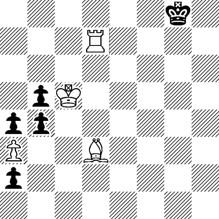 6k1/3R4/8/1pK5/pp6/P2B4/p7/8