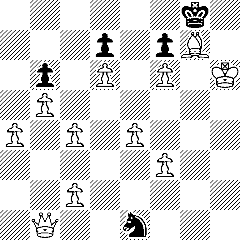 6k1/3p1pB1/1p1P1P1K/1P6/P1P1P3/5P2/2P5/1Q2n3