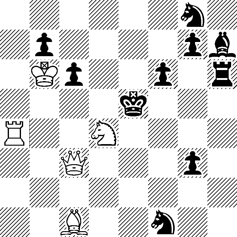 6n1/1p4pb/1Kp2p1r/4k3/R2N4/2Q3p1/8/2B2n2