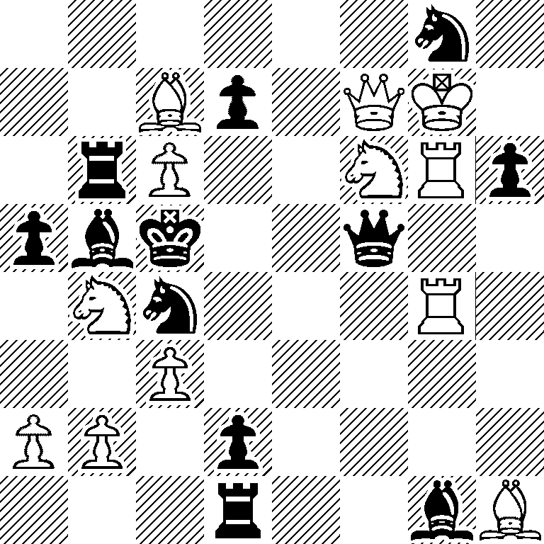 6n1/2Bp1QK1/1rP2NRp/pbk2q2/1Nn3R1/2P5/PP1p4/3r2bB