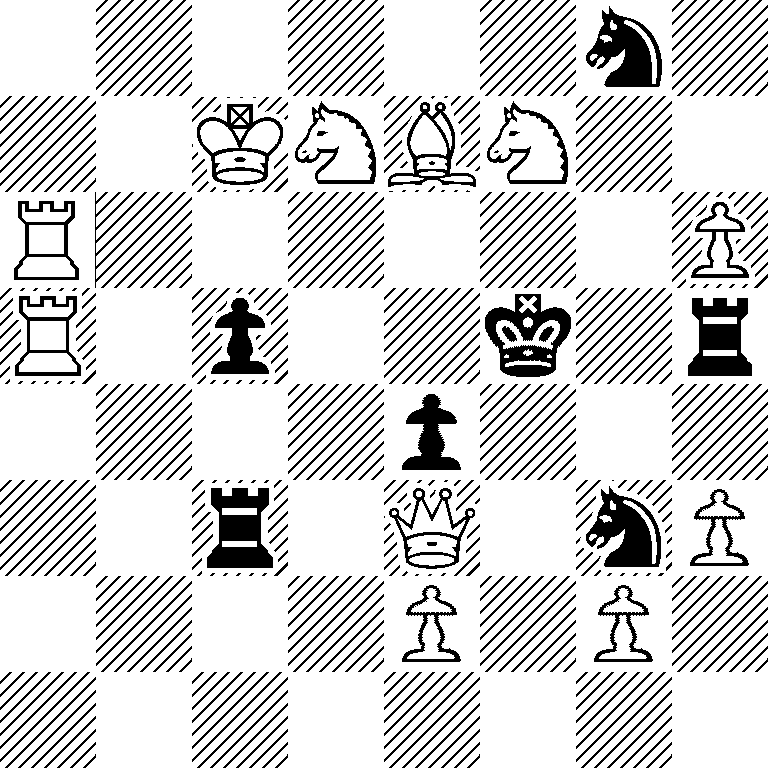 6n1/2KNBN2/R6P/R1p2k1r/4p3/2r1Q1nP/4P1P1/8