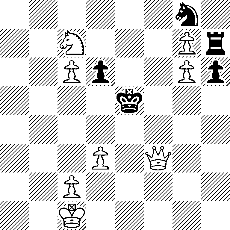 6n1/2N3Pr/2Pp2Pp/4k3/8/3P1Q2/2P5/2K5